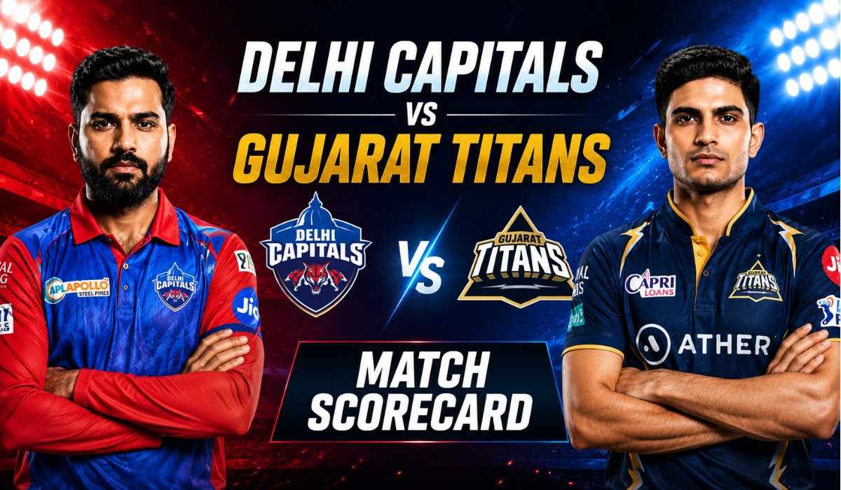 Delhi Capitals vs Gujarat Titans Match Scorecard