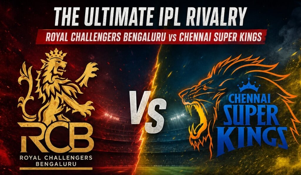 Royal Challengers Bengaluru vs Chennai Super Kings timeline