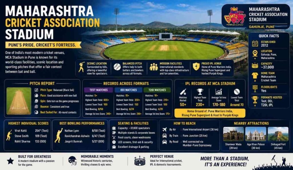Maharashtra Cricket Association Stadium