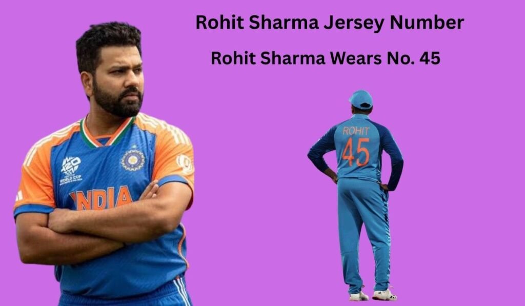 Rohit Sharma Jersey Number