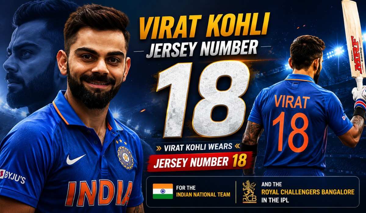 Virat Kohli Jersey Number
