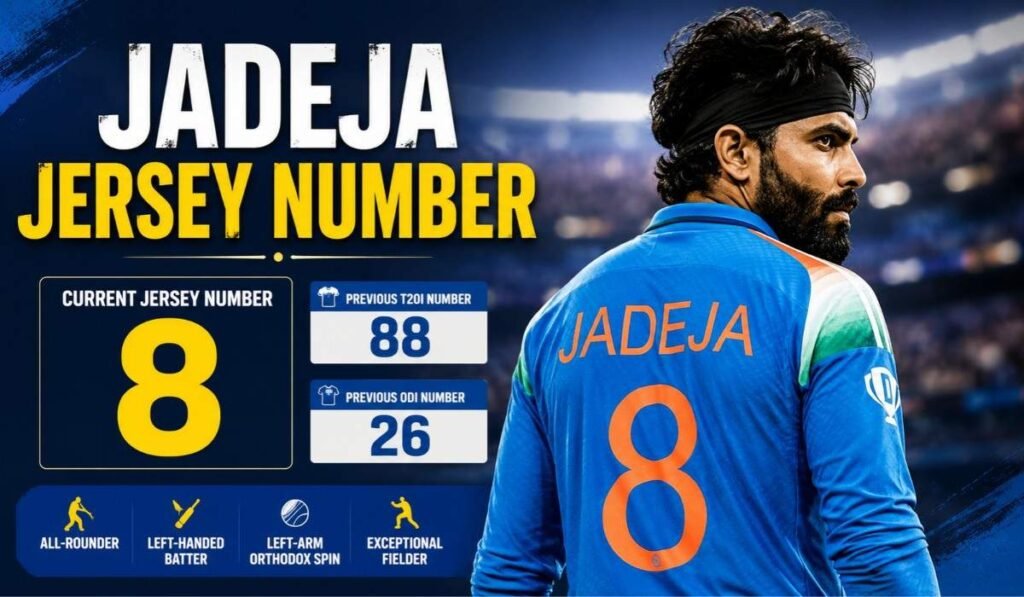 Jadeja Jersey Number