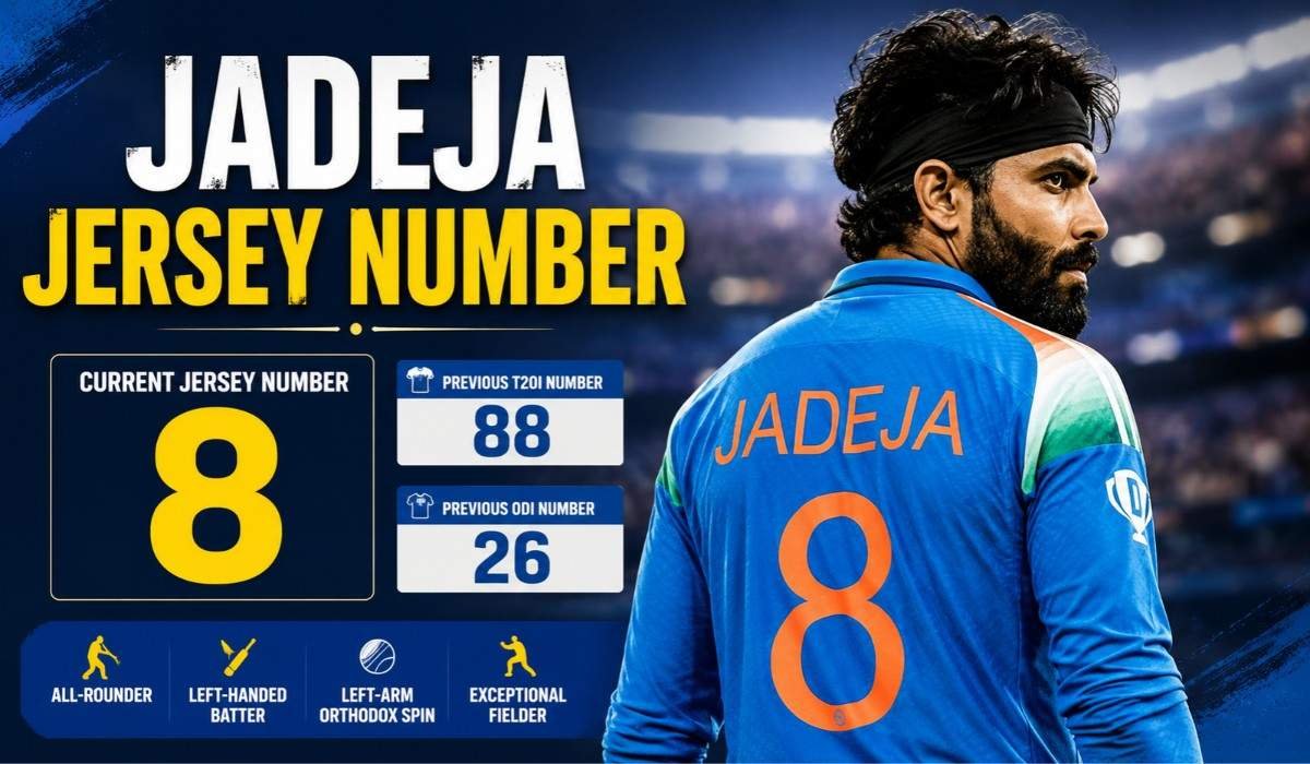 Jadeja Jersey Number