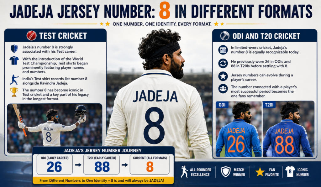 Jadeja Jersey Number